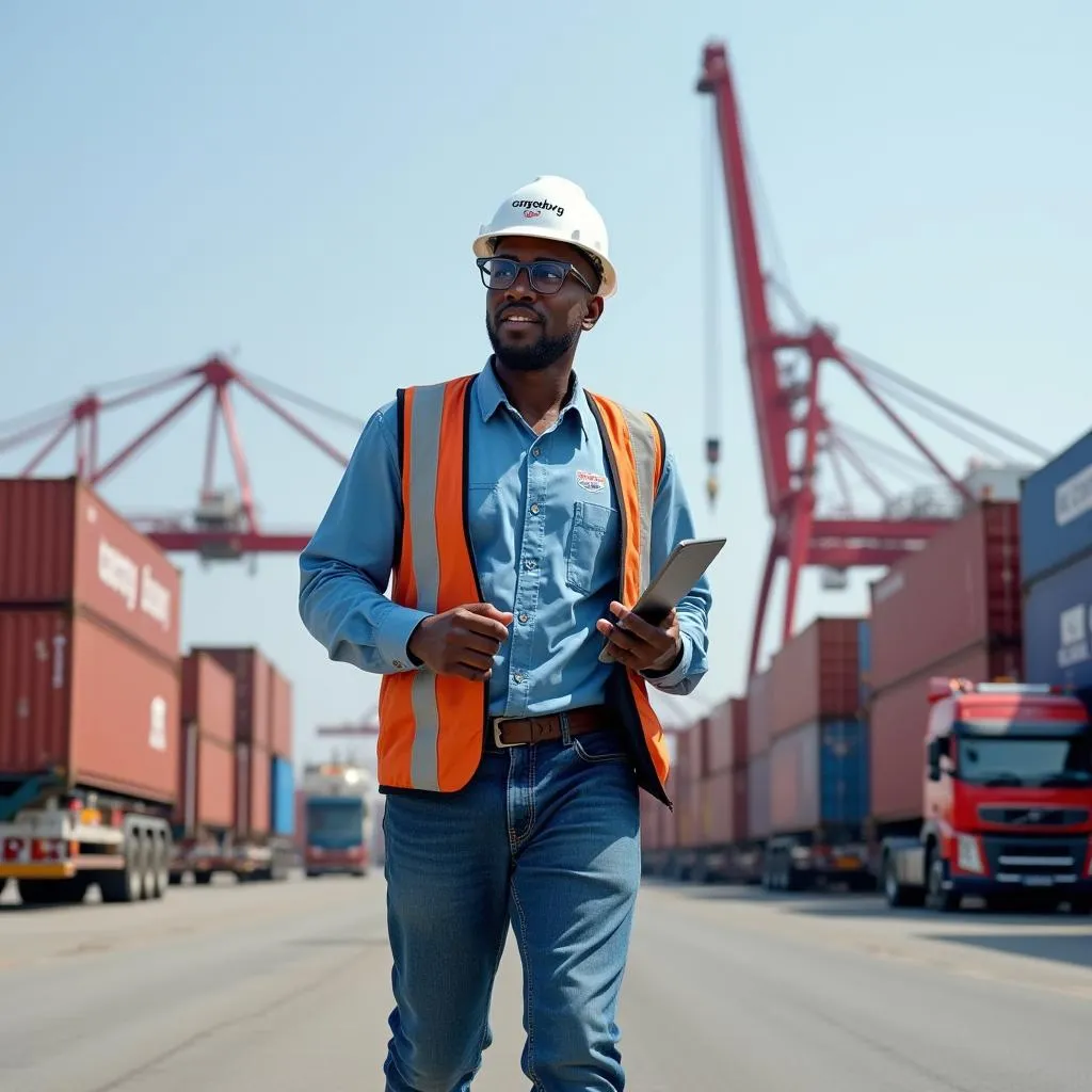 Logistics and customs brokerage for event materials Nigeria